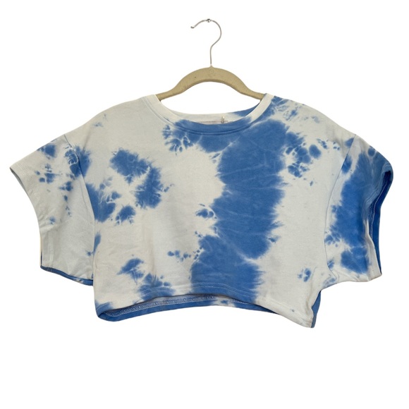 Adika Tie Dye Jersey Crop Top - Picture 3 of 9